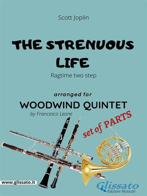 cover image of The Strenuous Life--Woodwind Quintet set of PARTS